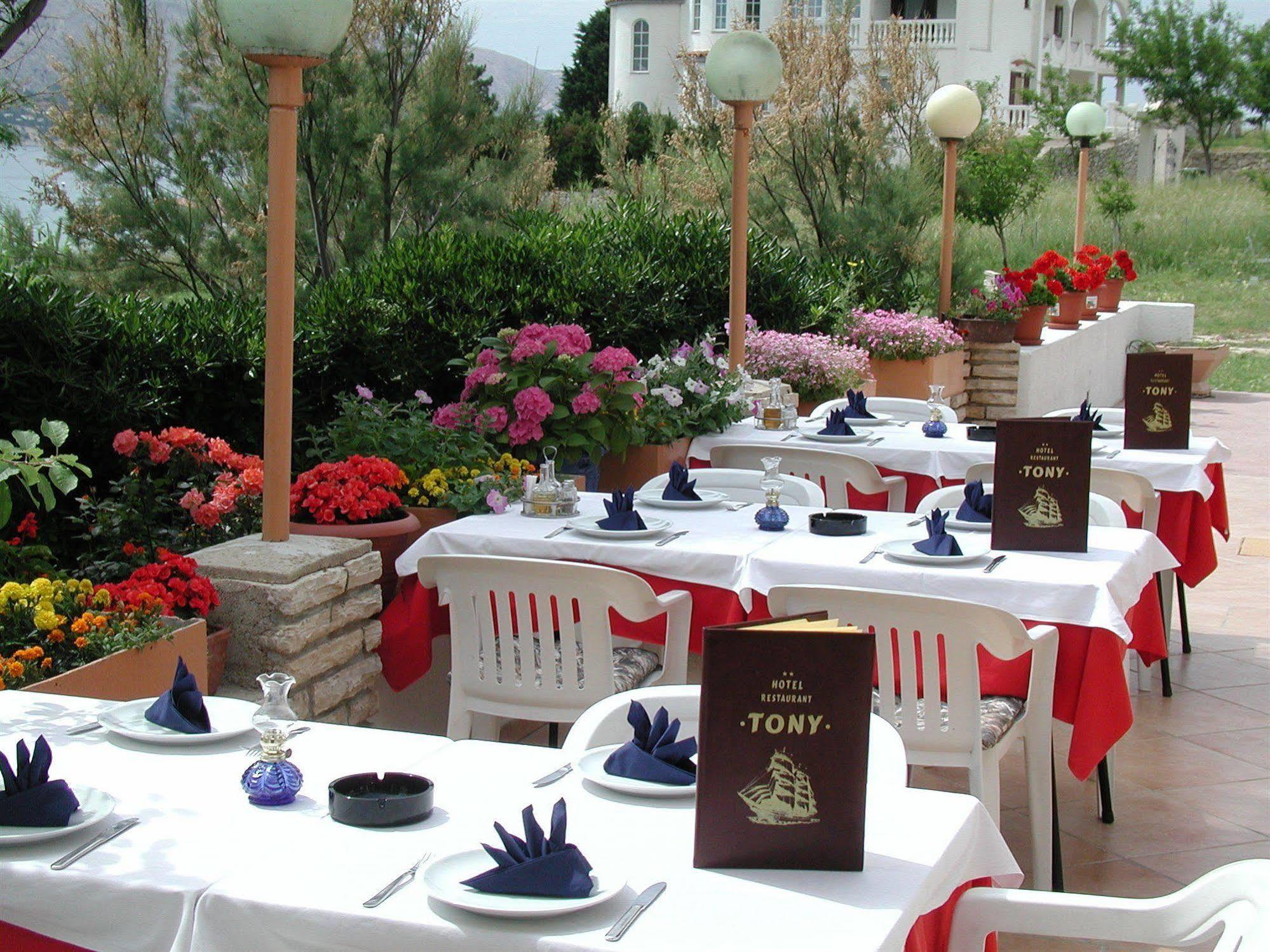 Hotel Tony Pag Town Restaurang bild